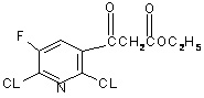 Ethyl 2,6-dichloro-5-fluoronicotinoylacetate