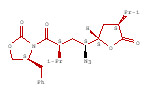 3-[(2S,4S)-4-azido-2-(1-methylethyl)-1-oxo-4-[(2S,4S)-tetrahydro-4-(1-methylethyl)-5-oxo-2-furanyl]butyl]-4-(phenylmethyl)-,(4S)-2-Oxazolidinone