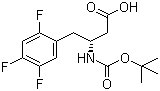 (3R)-3-[N-(tert-Butoxycarbonyl)amino]-4-(2,4,5-trifluorophenyl)butanoic acid