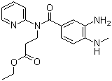 3-[(3-Amino-4-methylaminobenzoyl)pyridin-2-ylamino]propionic acid ethyl ester