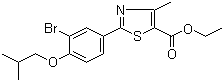 ethyl 2-(3-bromo-4-isobutoxyphenyl)-4-methylthiazole-5-carboxylate