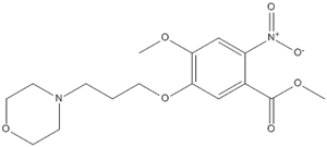 methyl 4-methoxy-5-(3-morpholinopropoxy)-2-nitrobenzoate