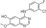 4-(3-chloro-4-fluorophenylamino)-7-methoxyquinazolin-6-ol