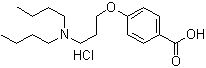 4-[3-(Dibutylamino)propoxy]benzoic acid hydrochloride