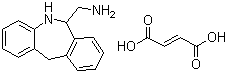 6-Aminomethyl-6,11-dihydro-5H-dibenz[b,e]azepine (E)-2-butenedioate