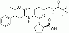 N2-1[(1S)-Ethoxycarbonyl-3-phenylpropyl]-N6-trifluoroacetyl-L-lysyl-L-proline