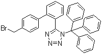 N-(Triphenylmethyl)-5-(4'-bromomethylbiphenyl-2-yl-)tetrazole(BBTT)